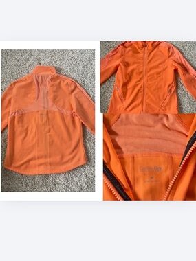 Calvin Klein Performance Quick Dry activewear zip-up jacket.